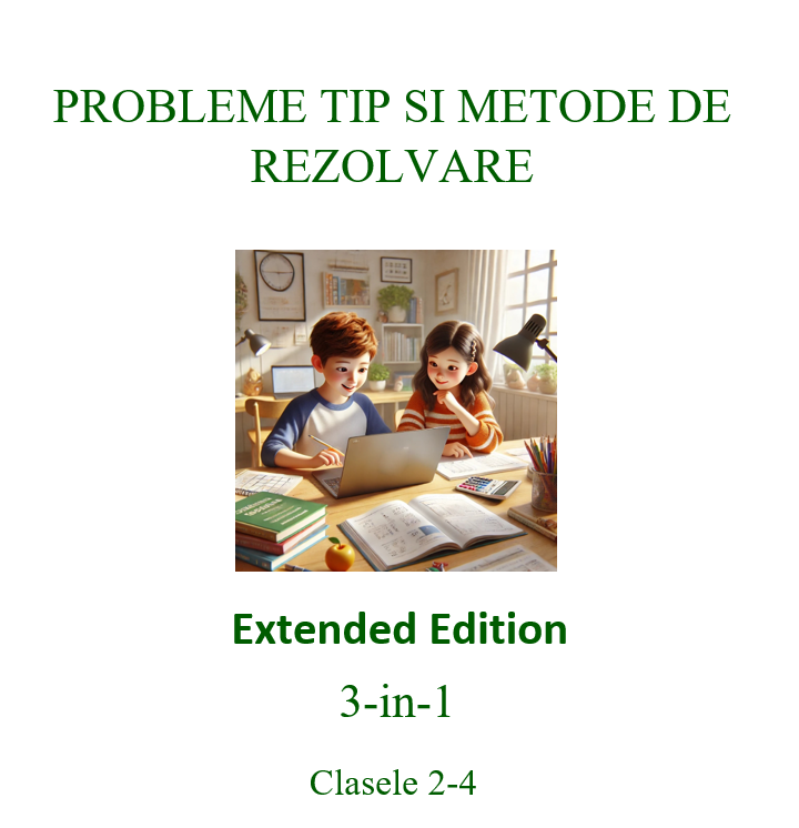 P0003 Probleme tip și metode de rezolvare – Extended Edition - Clasele 2-4