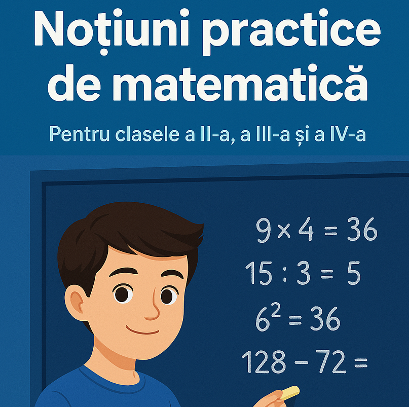 P000 Noțiuni practice de matematică pentru clasele a II-a, a III-a si a IV-a