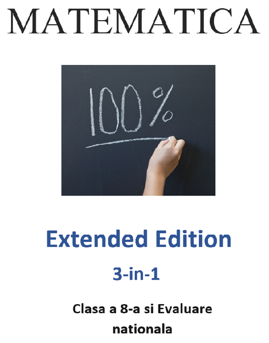 P0058 - Matematica - Clasa 8 si Evaluare nationala - Extended Edition